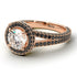 Milgrain Round Diamond Engagement Ring - Payton No. 32 image 1