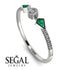 Minimalist Geometric Diamond Ring - Kimberly No. 6 image 10