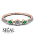 Minimalist Geometric Diamond Ring - Kimberly No. 5 image 2