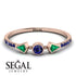 Minimalist Geometric Sapphire Ring - Kimberly No. 65 image 2