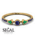 Minimalist Geometric Sapphire Ring - Kimberly No. 64 image 2
