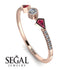 Minimalist Geometric Diamond Ring - Kimberly No. 11 image 10