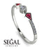 Minimalist Geometric Diamond Ring - Kimberly No. 12 image 10