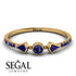 Minimalist Geometric Sapphire Ring - Kimberly No. 73 image 2