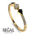 Minimalist Geometric Diamond Ring - Kimberly No. 7 image 10
