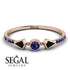 Minimalist Geometric Sapphire Ring - Kimberly No. 68 image 2