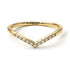 Minimalist V Diamond Ring - Margaret No. 1 image 1