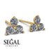 Minimalist Diamond Stud Earrings - Jillian No. 1 image 2