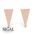 Minimalist Triangle Earrings - Hunter No. 2 image 5