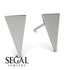Minimalist Triangle Earrings - Hunter No. 3 image 2