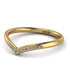 Minimalist V Diamond Ring - Margaret No. 1 image 15