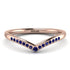Minimalist V Sapphire Ring - Margaret No. 14 image 1