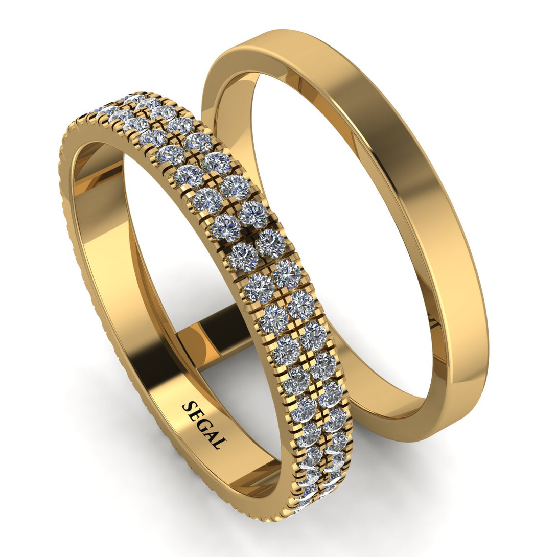 Balance Ratio Diamond Band - Iris No. 1