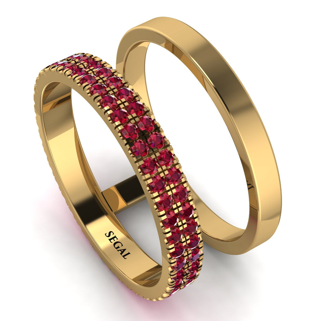 Balance Ratio Ruby Band - Iris No. 10