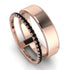 Golden Ratio Black Diamond Band - Isabel No. 8 image 1