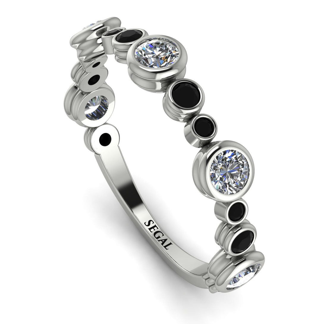 Bezel Diamond Eternity Band - Valeria No. 33
