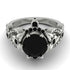Nature Inspired Black Diamond Ring - Sandra No. 39 image 2