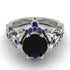 Nature Inspired Black Diamond Ring - Sandra No. 69 image 2