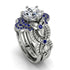 Nature Inspired Diamond Bridal Set - Sandra No. 63 image 1