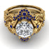 Nature Inspired Diamond Bridal Set - Sandra No. 61 image 2