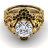Nature Inspired Diamond Bridal Set - Sandra No. 31 image 2