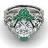Nature Inspired Diamond Bridal Set - Sandra No. 18 image 2
