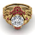 Nature Inspired Diamond Bridal Set - Sandra No. 46 image 2