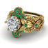 Nature Inspired Diamond Bridal Set - Sandra No. 16 image 3
