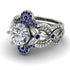 Nature Inspired Diamond Bridal Set - Sandra No. 63 image 3