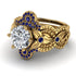 Nature Inspired Diamond Bridal Set - Sandra No. 61 image 3