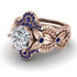 Nature Inspired Diamond Bridal Set - Sandra No. 62 image 3