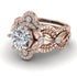 Nature Inspired Diamond Bridal Set - Sandra No. 2 image 3
