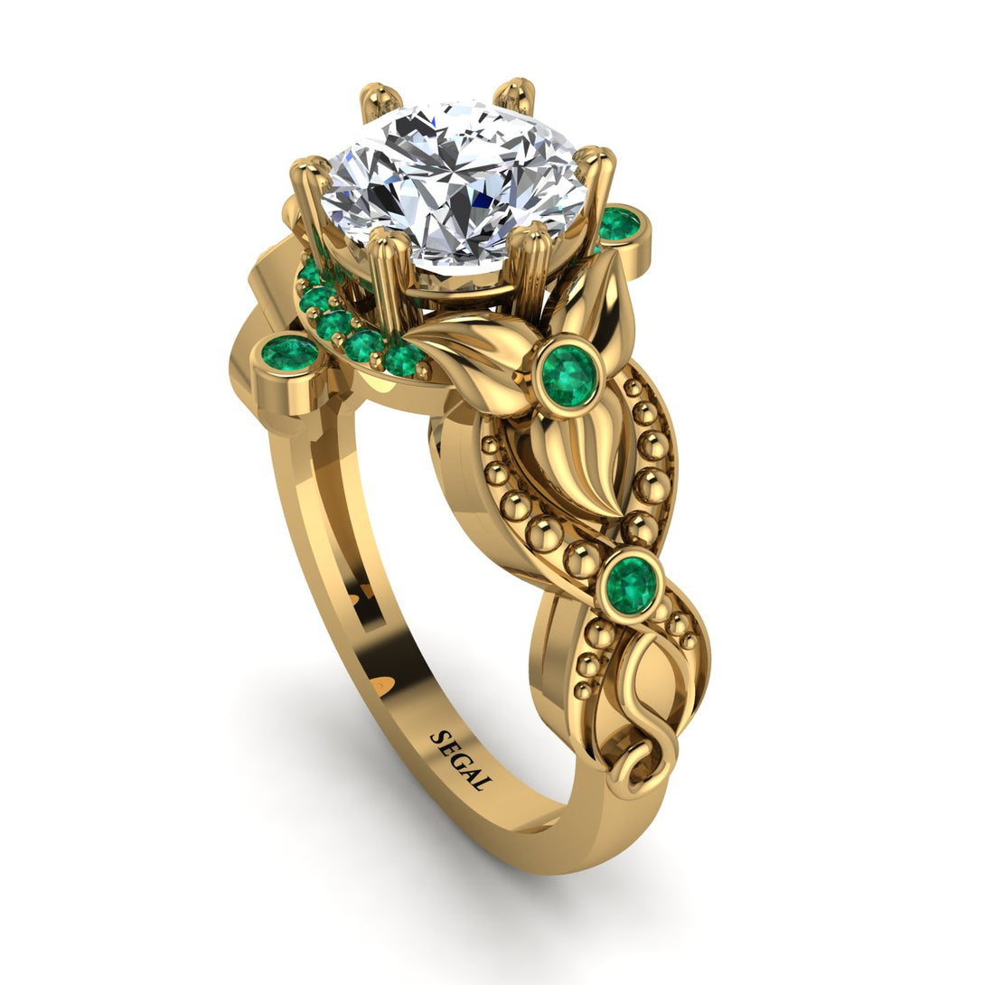 Nature Inspired Diamond Ring - Sandra No. 16