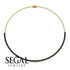 Necklace Black Diamond Pear Shape - Aitana No. 7 image 6