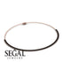 Necklace Black Diamond Pear Shape - Aitana No. 8 image 3