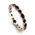 Marquise Black Diamond Eternity Band - Cecilia No. 38 image 1