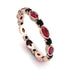 Marquise Ruby Eternity Band - Cecilia No. 41 image 1