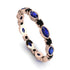 Marquise Sapphire Eternity Band - Cecilia No. 44 image 1