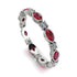 Marquise Ruby Eternity Band - Cecilia No. 12 image 1