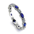 Marquise Sapphire Eternity Band - Cecilia No. 15 image 1