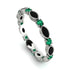 Marquise Black Diamond Eternity Band - Cecilia No. 24 image 1