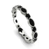 Marquise Black Diamond Eternity Band - Cecilia No. 39 image 1