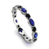 Marquise Sapphire Eternity Band - Cecilia No. 45 image 1