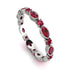 Marquise Ruby Eternity Band - Cecilia No. 57 image 1