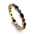 Marquise Black Diamond Eternity Band - Cecilia No. 67 image 1