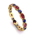 Marquise Ruby Eternity Band - Cecilia No. 70 image 1