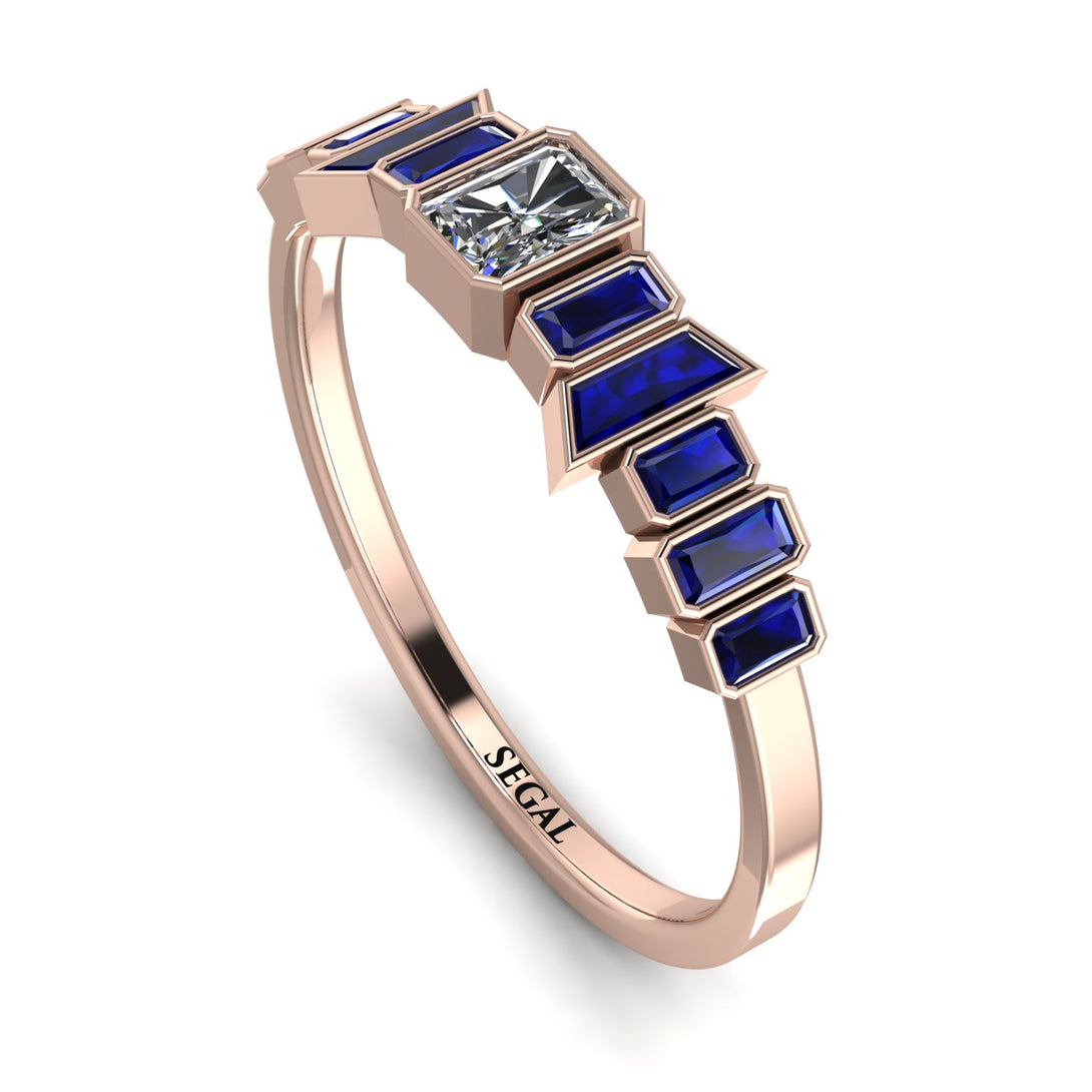 Emerald Diamond Mix Band - Valerie No. 62