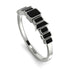 Emerald Black Diamond Mix Band - Valerie No. 39 image 1