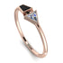 Geometrical Arrow Black Diamond Ring - Gracie No. 32 image 1