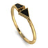 Geometrical Arrow Black Diamond Ring - Gracie No. 37 image 1